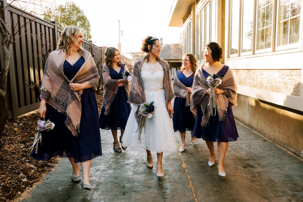 Ice Blue Vintage Lace Tea Length Wedding Dress SHANNON  ieie