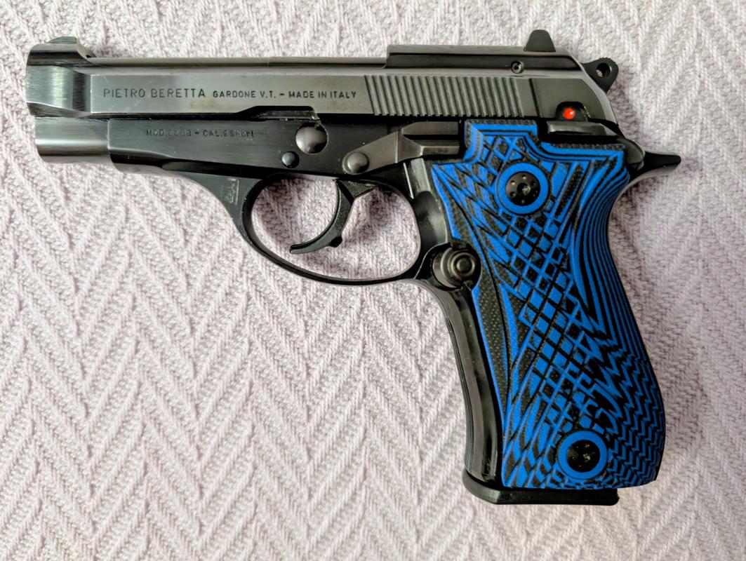Beretta 84 | 81 Thin Crosscut - LOK Grips