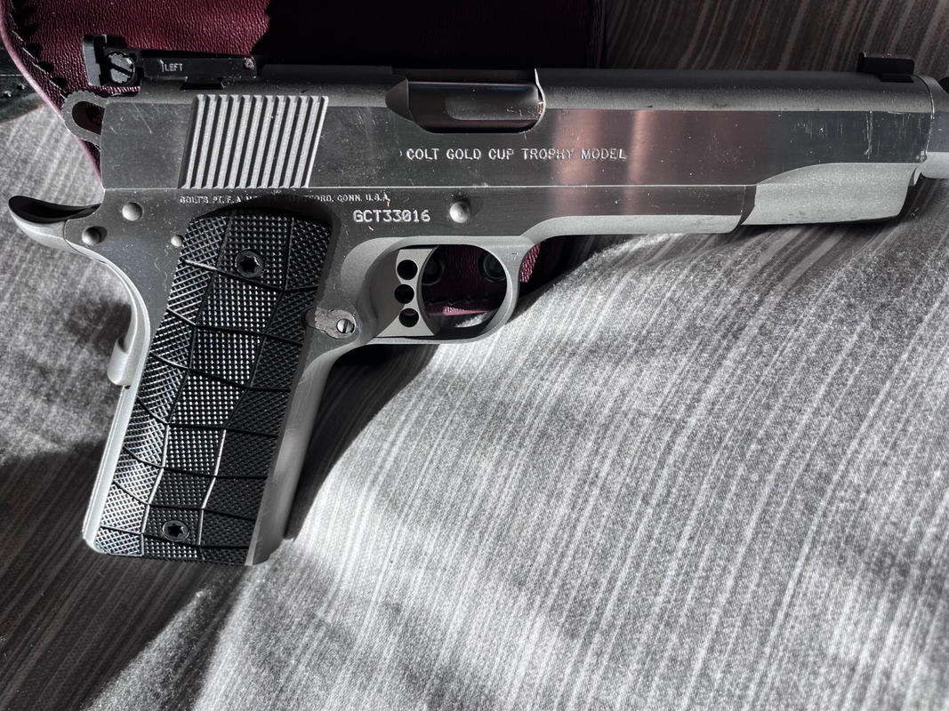 1911 Palm Swell GridLOK Aluminum - LOK Grips