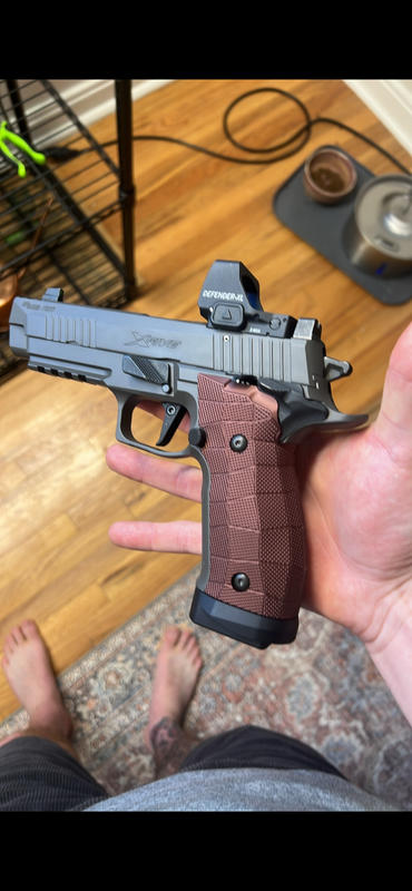 Sig Sauer P226 SAO GridLOK - Aluminum - LOK Grips