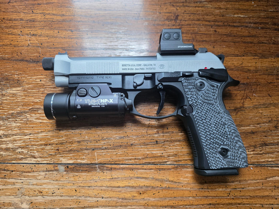 リキッドＦ他 Beretta 92Xi Wraparound Grips | LOK Grips