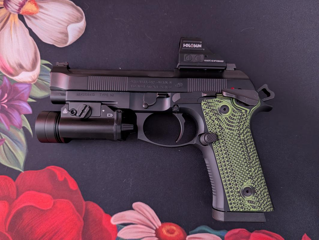 Beretta 92Xi Veloce Grips | LOK Grips