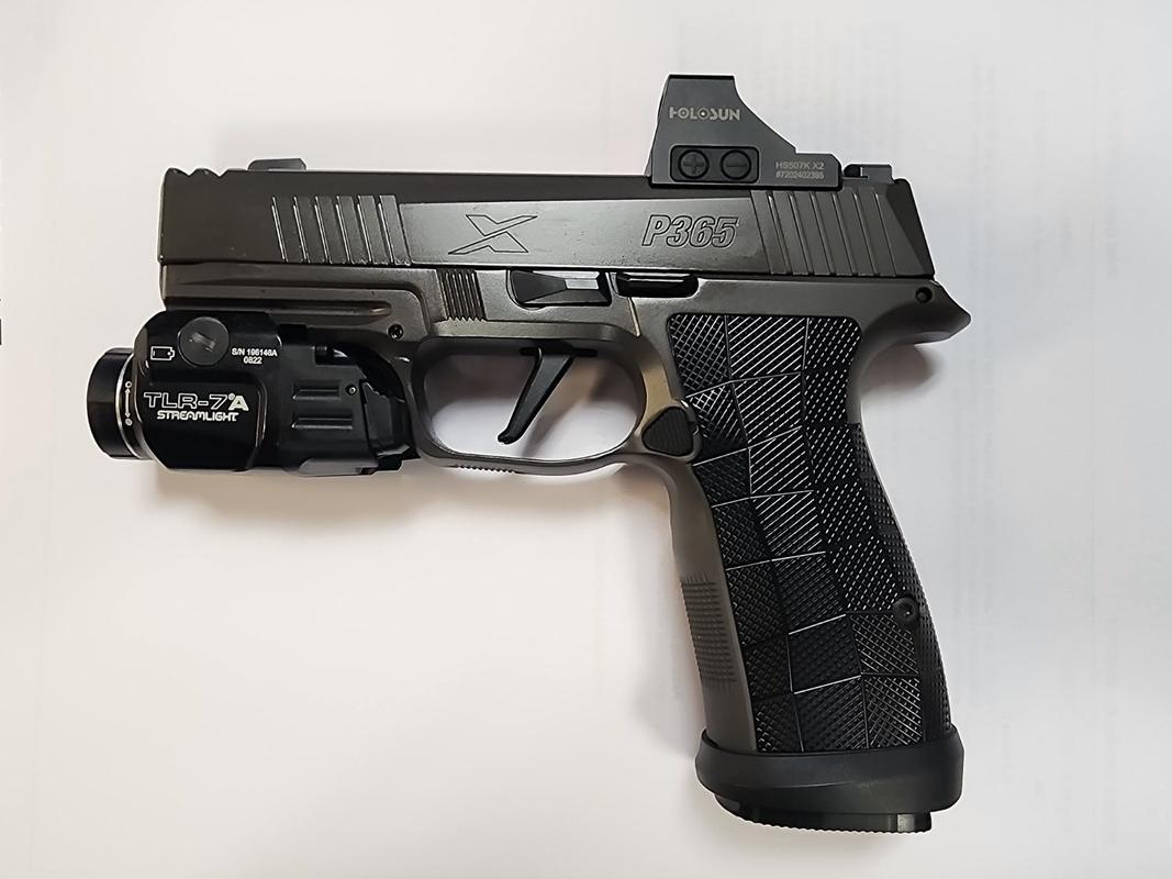 Sig Sauer P365 AXG Macro GridLOK - Aluminum - LOK Grips