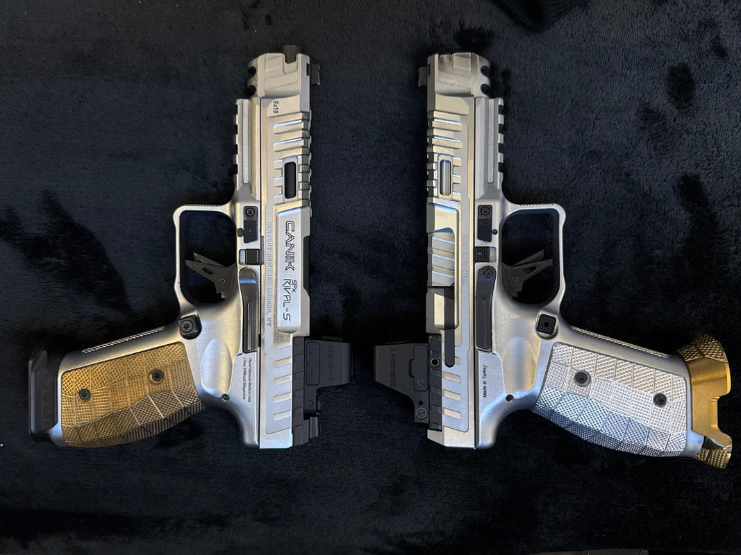 Canik SFx Rival-S Palm Swell GridLOK Aluminum Grips - Lok Grips