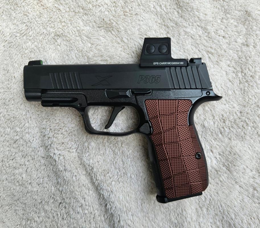 Sig Sauer P365-LUXE 380 | AXG X GridLOK - Aluminum - LOK Grips