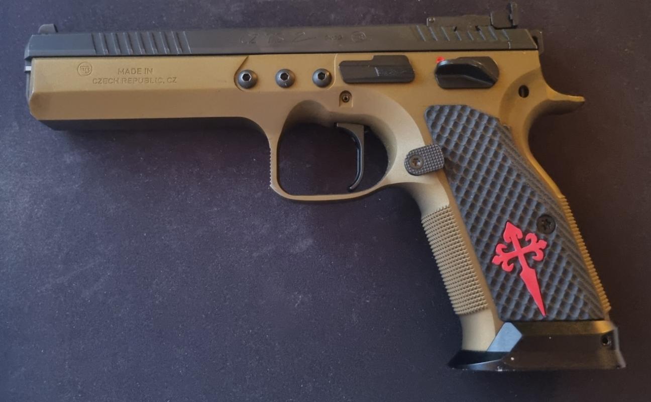CZ Shadow 2 Thin Bogies - CZ Shadow Inlay, St James Cross, & Liner