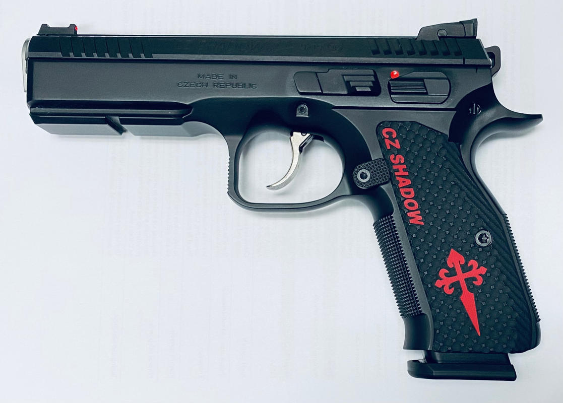 CZ Shadow 2 Thin Bogies - CZ Shadow Inlay, St James Cross, & Liner