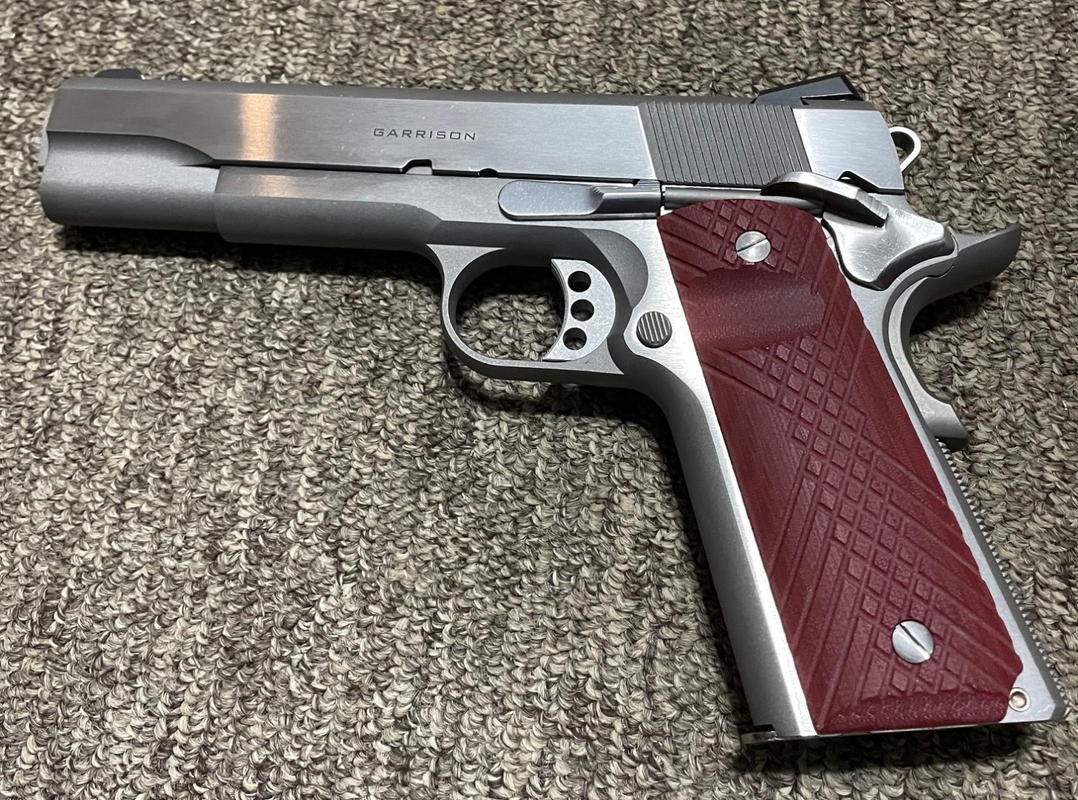 1911 Crosscut Grips | Order 1911 Crosscut Pistol Grips - LOK Grips