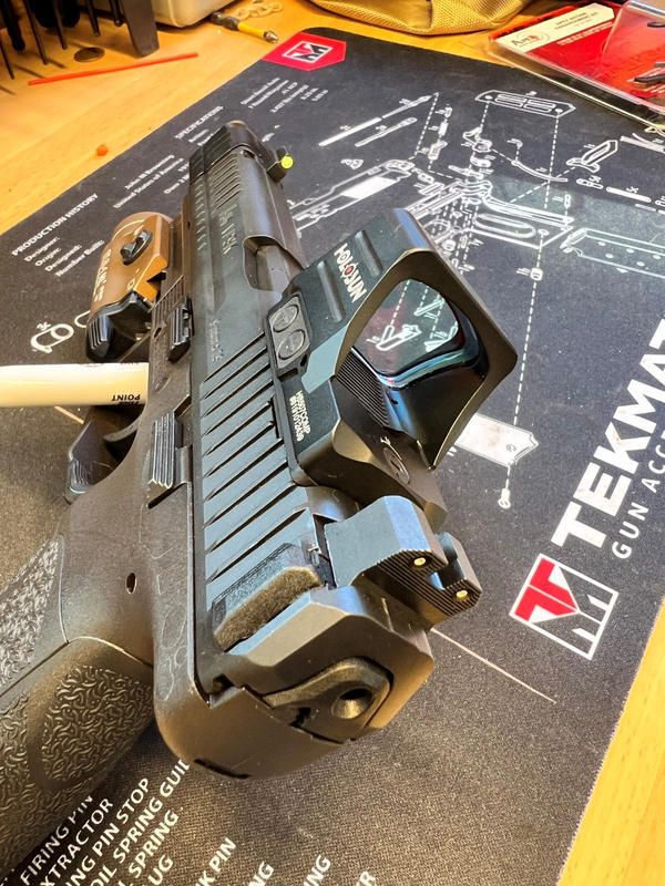 HK VP9 OR Night Sights | HK VP9 Sights Optic Height