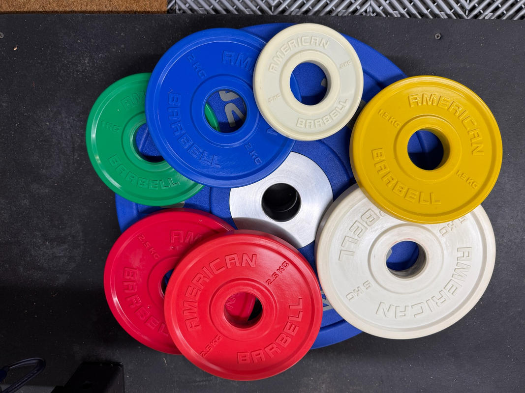 American Barbell KG Urethane Fractional Plates