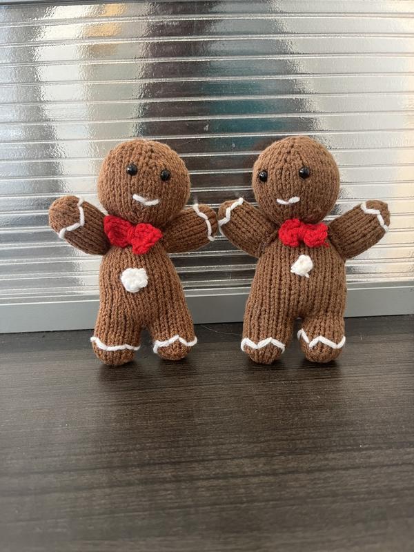 DIY Mini Crochet Kit Mini Gingerbread Man Crochet Kit -  UK