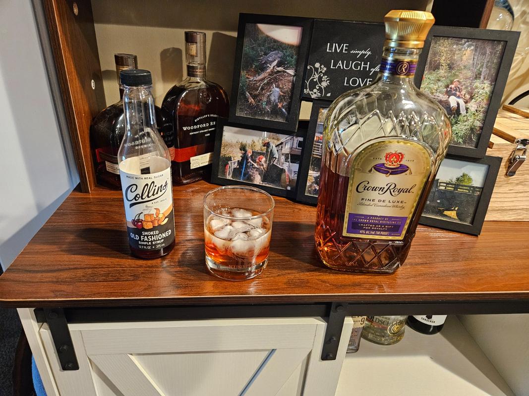 Collins Smoked Old Fashioned Cocktail Syrup, Smoked Cocktail Old