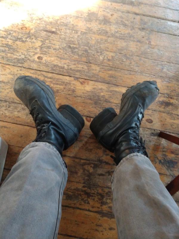 ZEXCELL Coil Enclosed Black Rugged Outsole | Heavy Duty Outsole