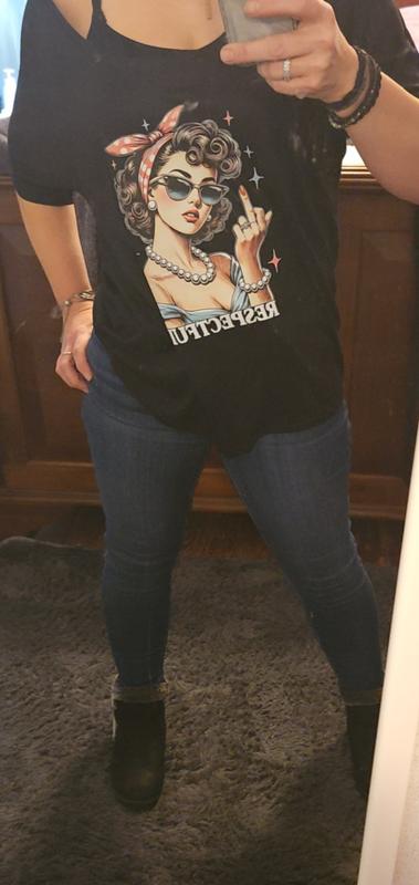 Respectfully Middle Finger | Slouchy Tee – Constantly Varied Respectfully Middle Finger | Slouchy Tee – Constantly Varied