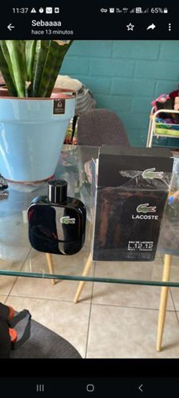 Lacoste L.12.12 Noir Intense Edt 100 Ml Hombre