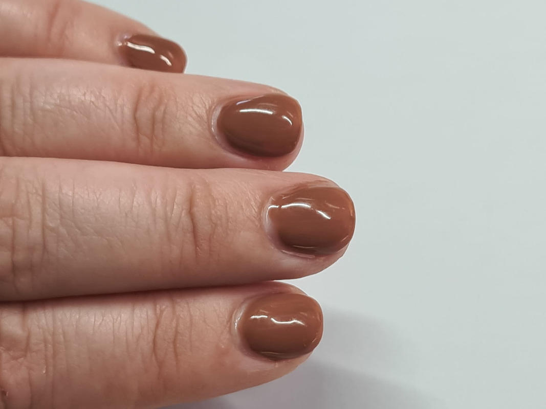 Billie Brown One Step Gel Polish | Dark Earthy Gloss | Ezmio Beauty