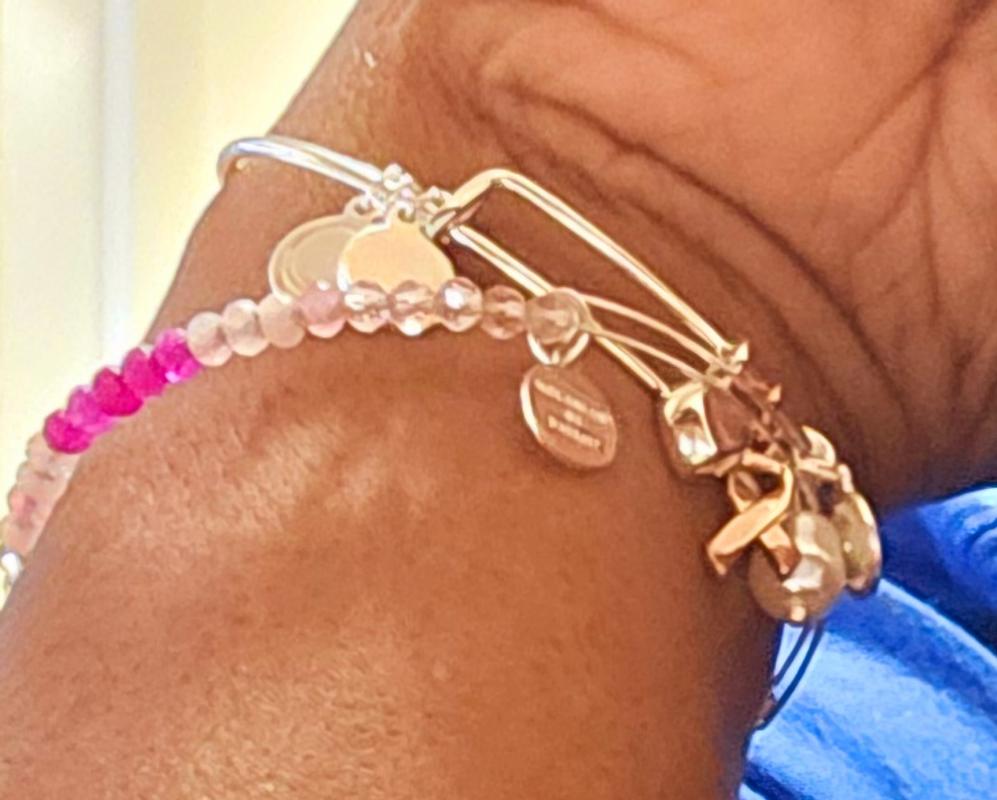 Alex and ani shops cancer bracelet