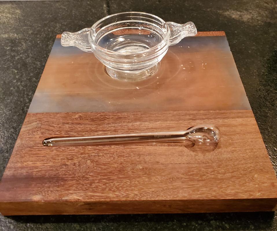 Urban Bar Glass Quaich Bowl Traditional Scottish Whiskey Drinking Cup