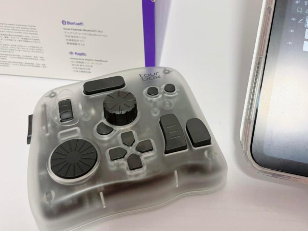 TourBox Elite Plusーー待望のiPadOS・Android対応機種。あらゆる