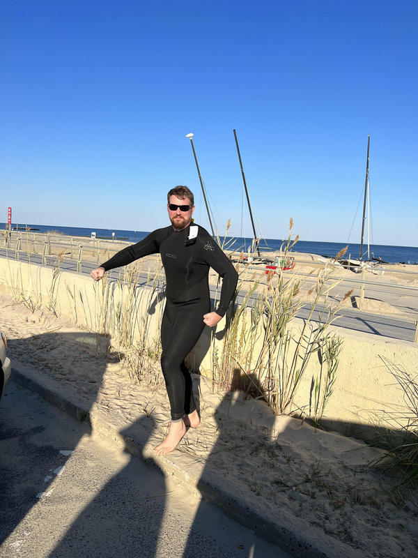 4/3mm Men's XCEL AXIS Back Zip Fullsuit | Wetsuit Wearhouse