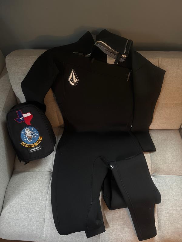 Volcom Modulator 4/3mm ボルコムウエットスーツ- ブラック 4/3mm Men's Volcom MODULATOR Chest Zip Fullsuit | Wetsuit