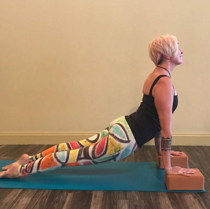 Grace Refined Yoga Cami - Pinstripe
