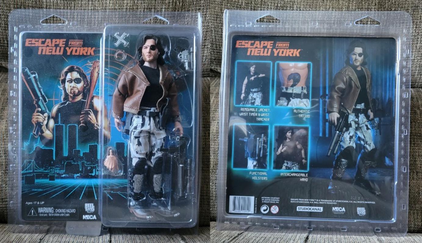 Escape from New York Snake Plissken 8-Inch Retro Clothed
