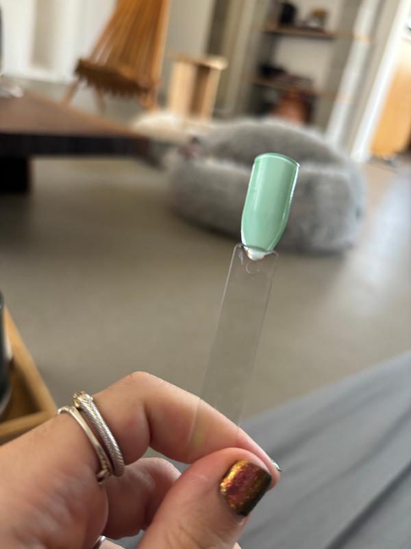 Sheer Seafoam Green Jelly Nail Polish - Cirque Colors Jade Jelly