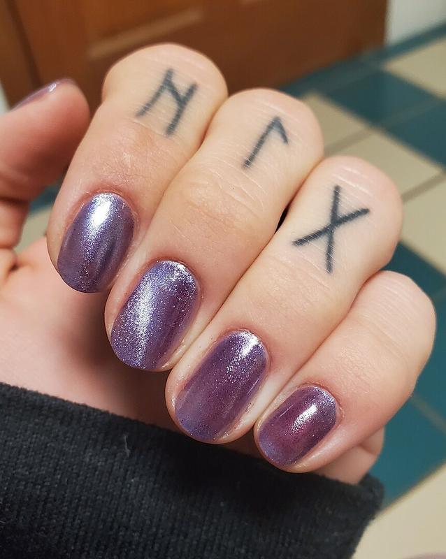 Purple Magnetic Nail Polish - Cirque Colors Cassiopeia
