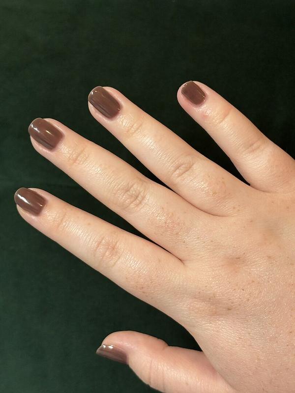 Dark Taupe Jelly Nail Polish - Cirque Colors Zen Jelly