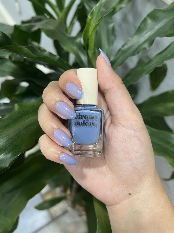 Periwinkle Blue to Lavender Thermal Mood Color-Changing Nail