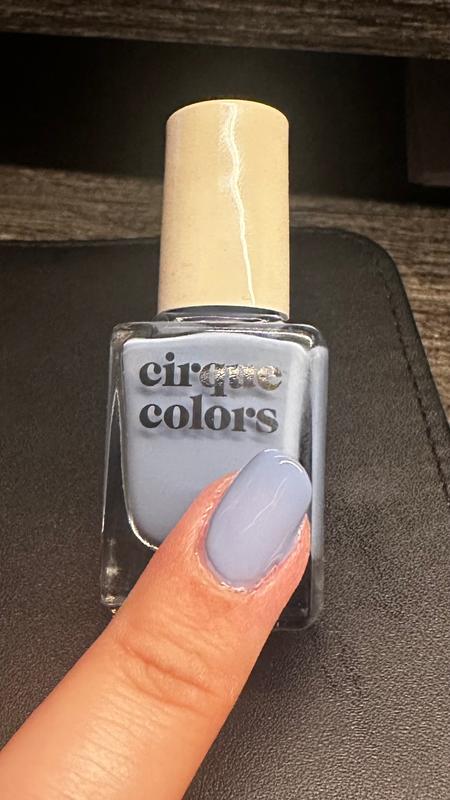 Periwinkle Blue to Lavender Thermal Mood Color-Changing Nail