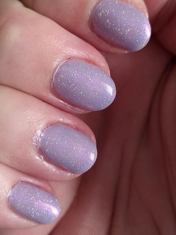 Periwinkle Blue to Lavender Thermal Mood Color-Changing Nail