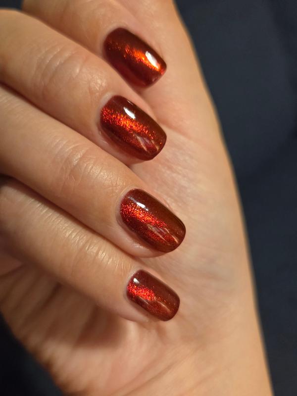 Red Magnetic Nail Polish - Cirque Colors Ruby Slipper