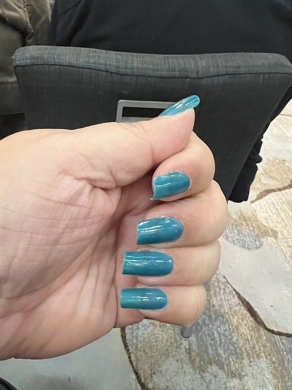 Turquoise Green Jelly Nail Polish - Cirque Colors Curaçao Jelly