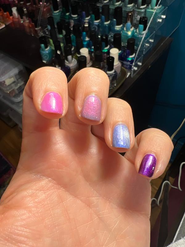 Bright Magenta Purple Jelly Nail Polish - Cirque Colors Pitaya Jelly