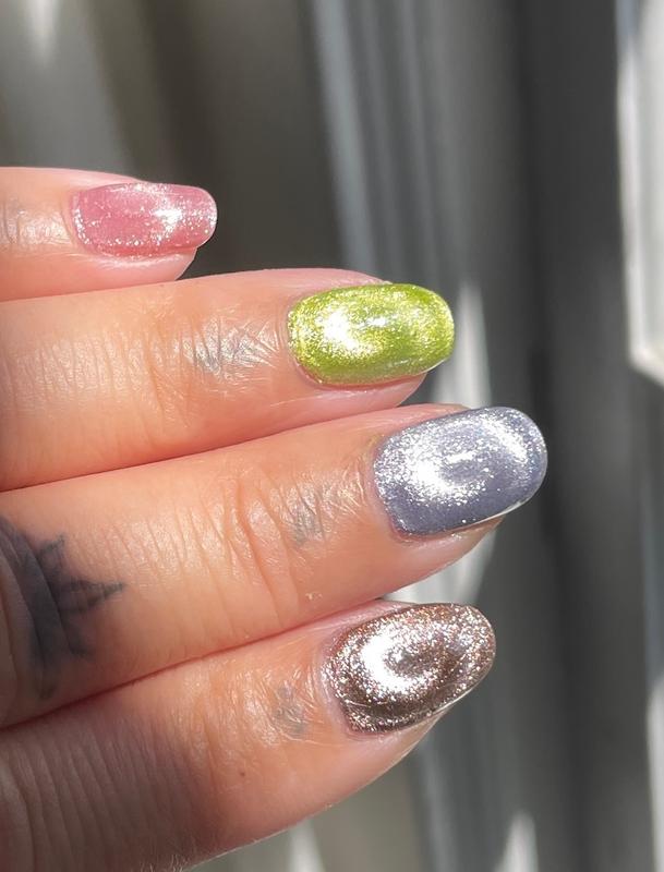 Dusty Periwinkle Blue Magnetic Nail Polish - Cirque Colors Lush