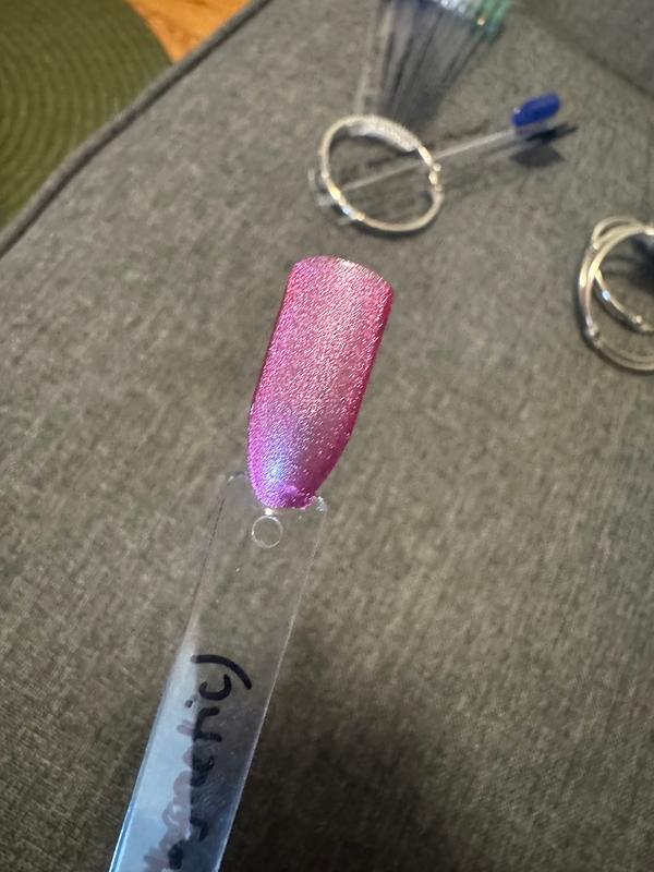 Magenta Pink Magnetic Nail Polish - Cirque Colors Solstice