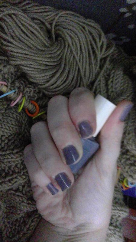 Dusky Periwinkle Sheer Crelly Nail Polish - Cirque Colors Cirrus