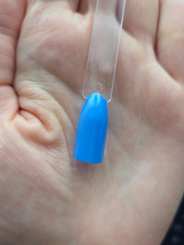 Neon UV Black Light Reactive Neon Periwinkle Crème Nail Polish