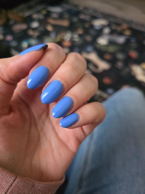 Neon UV Black Light Reactive Neon Periwinkle Crème Nail Polish