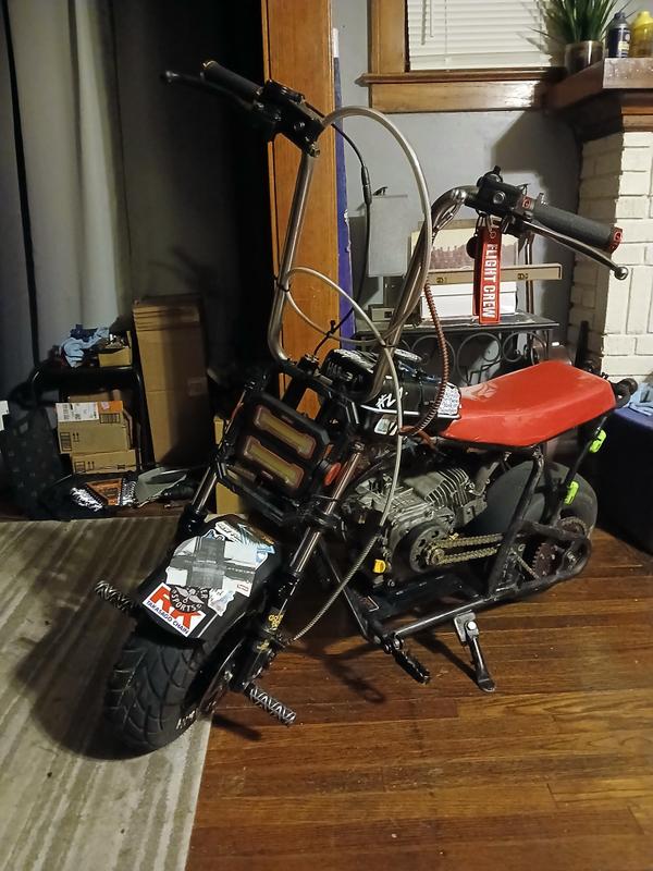 coleman mini bike ape hangers JMCHstore Chrome 13'' 7/8'' Handlebars for B200R CT200U Motovox MBX10 Mega moto MMB80 Trailmaster MB200 100cc 200cc Mini Bike Parts : Automotive Whether youre cruising down the street or hitting the trails Recommended ape hanger style bars