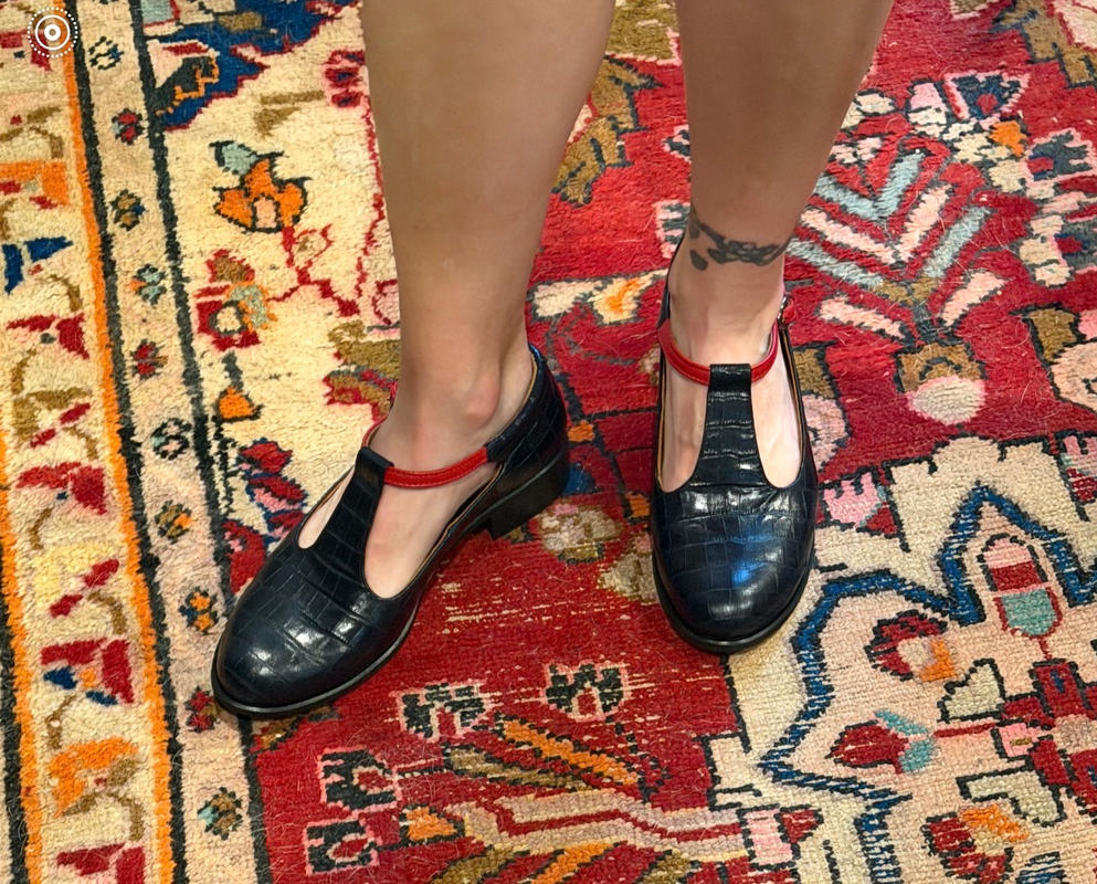 Yellow Mary Jane Shoes by Julia Bo - Julia Bo - Women