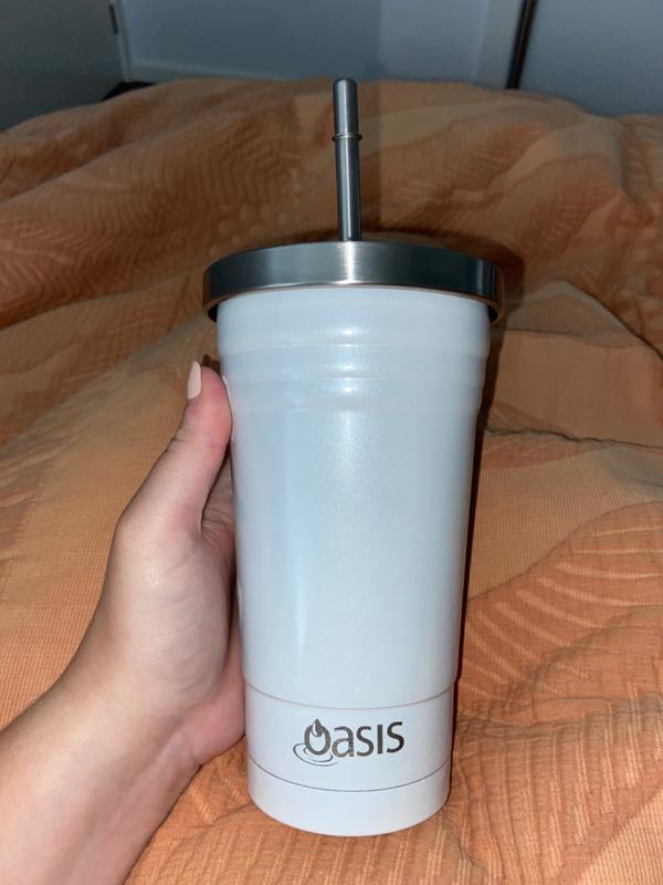 Insulated Smoothie Cup with Straw