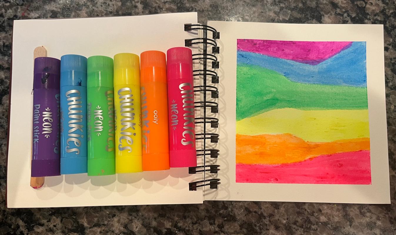 Chunkies Paint Sticks - Neon Pack - Set of 6 - OOLY