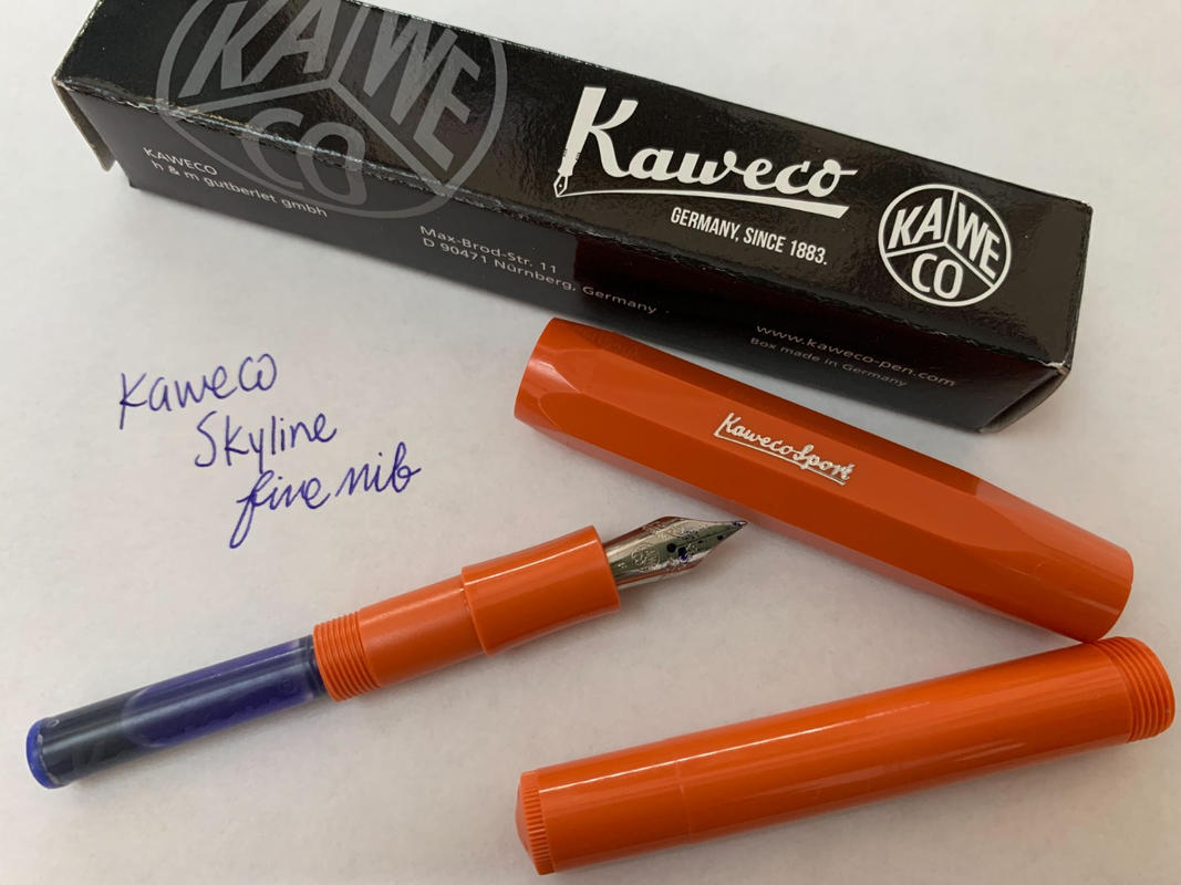 Kaweco Skyline Sport Fountain Pen — The Gentleman Stationer