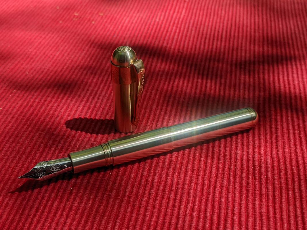 Kaweco Supra Fountain Pen - Brass - Anderson Pens, Inc.