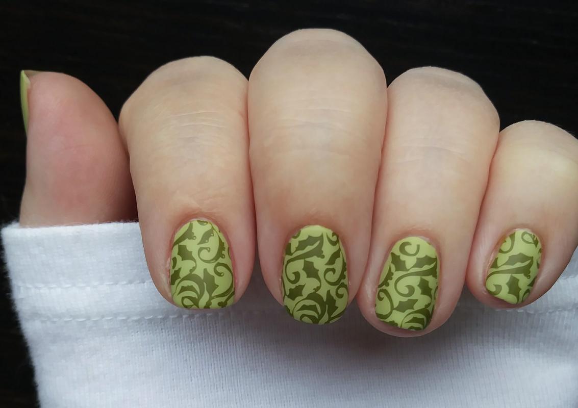 Evergreen Olive Green Nail Stamping Polish