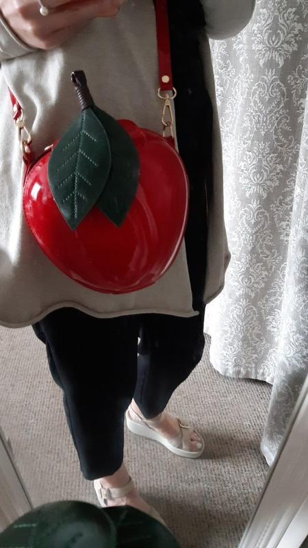 Girl Apple Red Disney Snow White Apple Purse by Janie and Jack