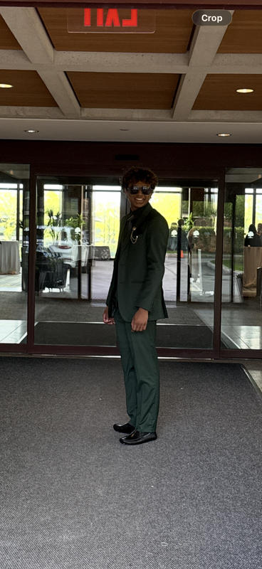 Forest Green Three Piece Suit by Alain Dupetit